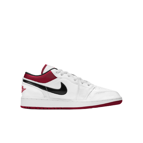 Jordan 1 Low White Gym Red (GS)