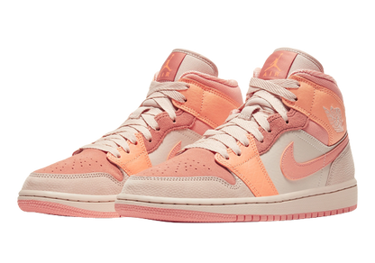 Jordan 1 Mid Apricot Orange (Women's)