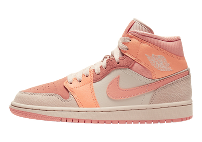 Jordan 1 Mid Apricot Orange (Women's)