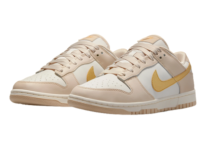 Nike Dunk Low Phantom Metallic Gold