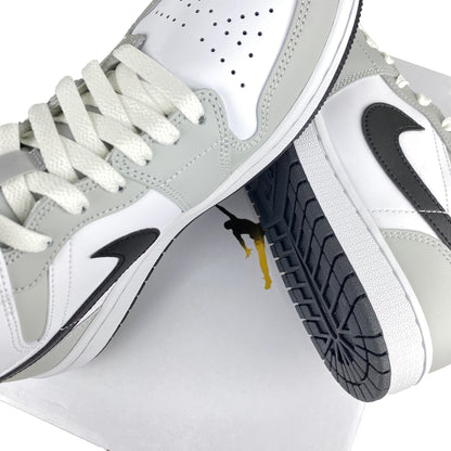 Air Jordan 1 Mid Light Smoke Grey